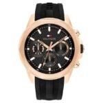 Tommy Hilfiger Lars Men Black Dial Multifunction Watch - TH1710650