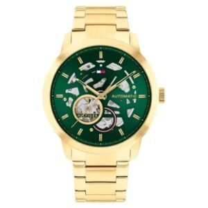 Tommy Hilfiger Henry Automatic Men Green Dial Automatic Watch - TH1710662