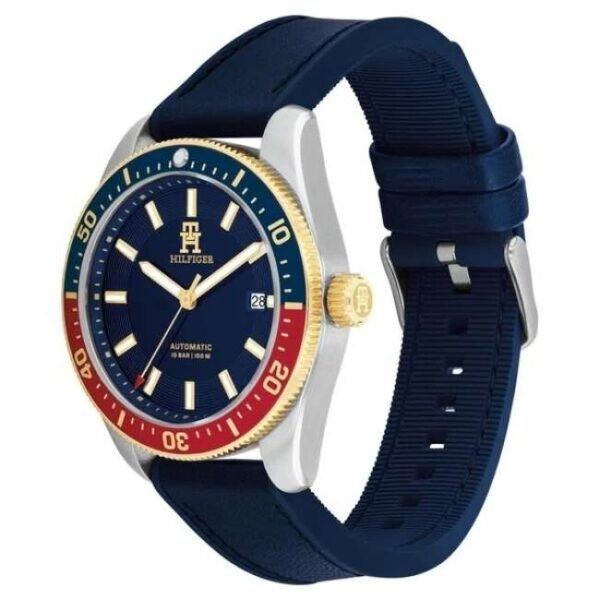 Tommy Hilfiger Th85 - Automatic Men Blue Dial Automatic Watch - TH1792141