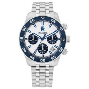 Tommy Hilfiger Th85 Chrono Men White Dial Chronograph Watch - TH1792157