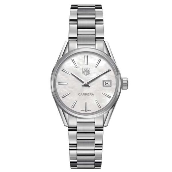TAG Heuer Carrera Mother Of Pearl Dial Quartz Watch - WAR1311.BA0778