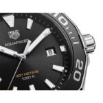 TAG Heuer Aquaracer Black Dial Quartz Watch - WAY101A.BA0746