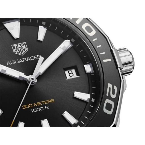 TAG Heuer Aquaracer Black Dial Quartz Watch - WAY101A.BA0746