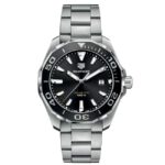 TAG Heuer Aquaracer Black Dial Quartz Watch - WAY101A.BA0746