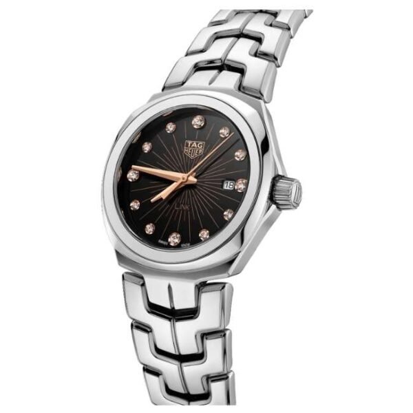 TAG Heuer Link Black Dial Quartz Watch - WBC131F.BA0649
