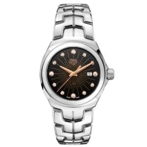 TAG Heuer Link Black Dial Quartz Watch - WBC131F.BA0649