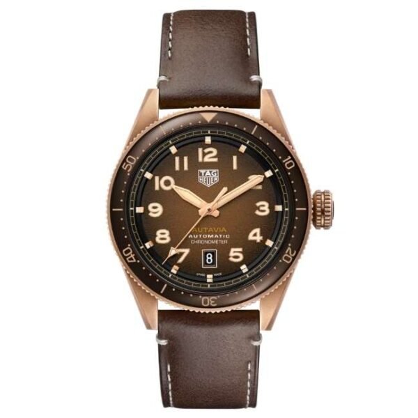 TAG Heuer Autavia Brown Dial Automatic Watch - WBE5191.FC8276
