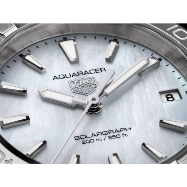 TAG Heuer Aquaracer Mother Of Pearl Dial Quartz Watch - WBP1312.BA0005