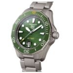 TAG Heuer Aquaracer Green Dial Automatic Watch - WBP208B.BF0631