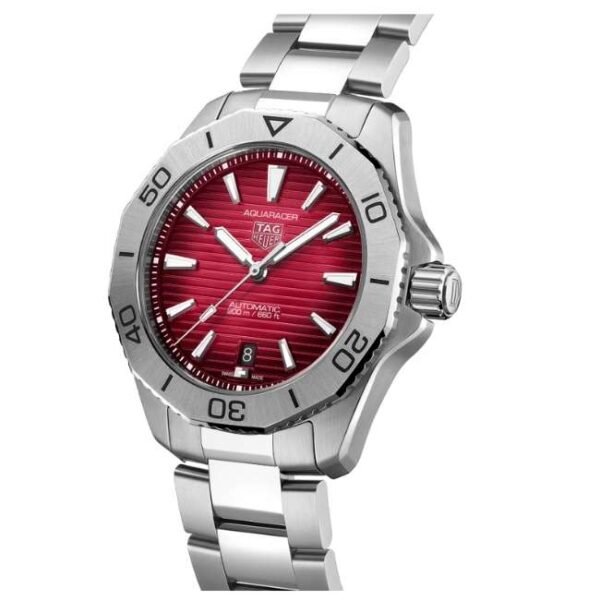 TAG Heuer Aquaracer Red Dial Automatic Watch - WBP2114.BA0627