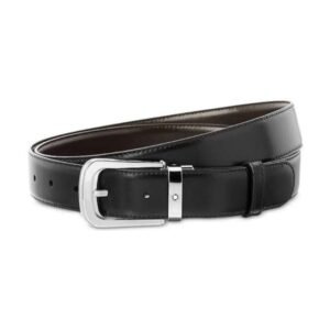 Montblanc Black/Blue 120 x 3 cm Belt - 106603