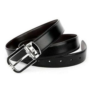 Montblanc Black/Brown 120 x 3 cm Belt - 109740