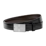 Montblanc Black/Brown 120 x 3 cm Belt - 114385
