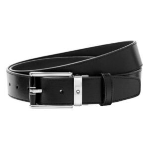 Montblanc Black  120 x 3 cm Belt - 114386