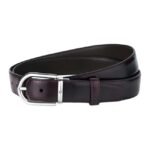 Montblanc Burgundy 120 x 3 cm Belt - 126014