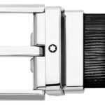 Montblanc Black 120 x 3 cm Belt - 126016