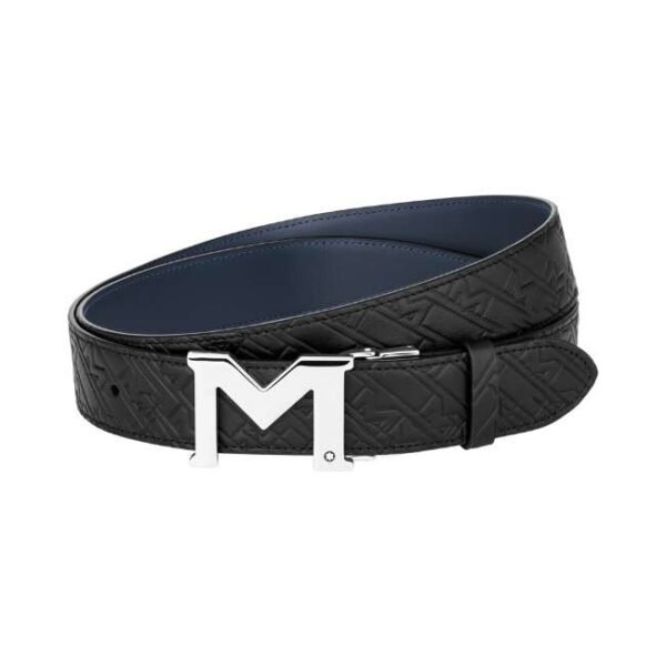 Montblanc Black 120 x 3.5 cm Belt - 128787