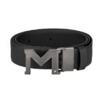 Montblanc Black 120 x 3.5 cm Belt - 129445