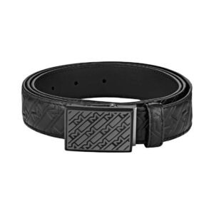 Montblanc Black 120 x 3 cm Belt - 129450