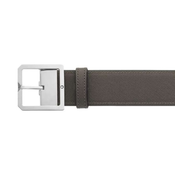 Montblanc Black/Grey 120 x 4 cm Belt - 131162