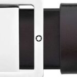 Montblanc Brown/Grey 120 x 3.5 cm Belt - 131163