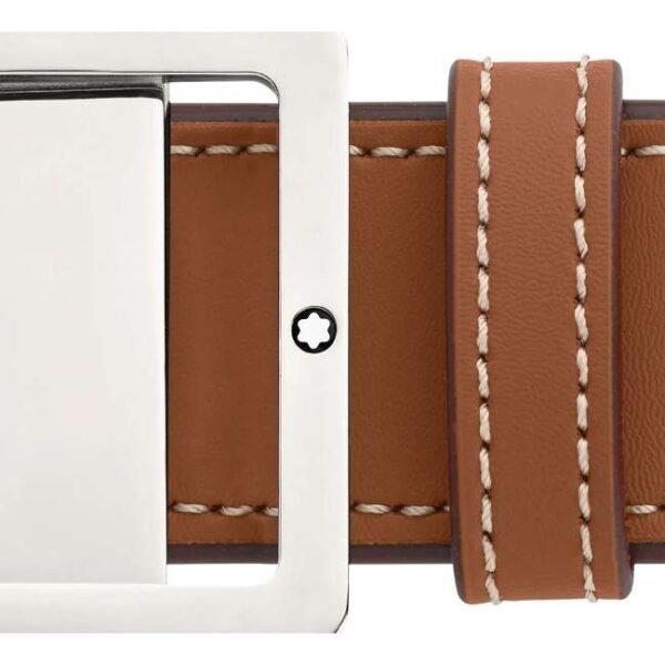 Montblanc Brown/Grey 120 x 3.5 cm Belt - 131164