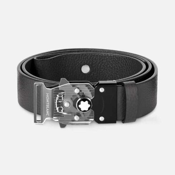 Montblanc Black 120 x 3.5 cm Belt - 131166