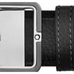 Montblanc Grey 120 x 3.5 cm Belt - 131191
