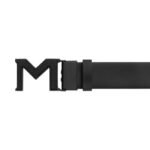 Montblanc Black 120 x 3.5 cm Belt - 198646
