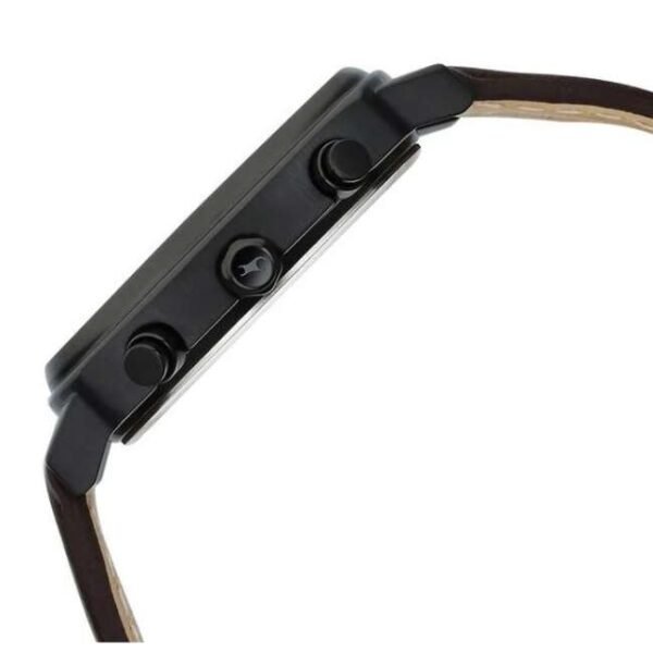 Fastrack Unisex Black Dial Quartz Watch - 3319NL01