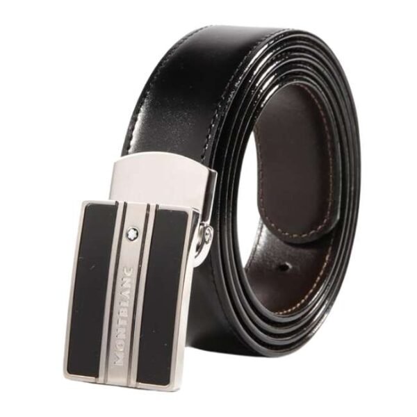 Montblanc Black/Brown 120 x 3 cm Belt - 38156