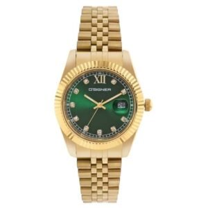 D'signer Green Dial Analog Men Watch - 521GM.16G