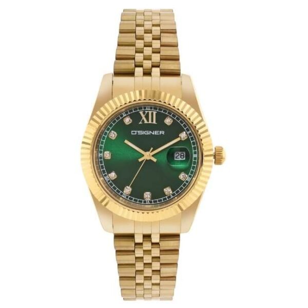 D'signer Green Dial Analog Men Watch - 521GM.16G