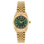 D'signer Green Dial Analog Women Watch - 521GM.16L