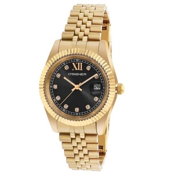 D'signer Black Dial Analog Men Watch - 521GM.3G