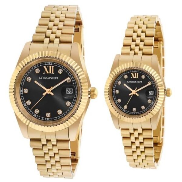 D'signer Black Dial Analog Women Watch - 521GM.3L
