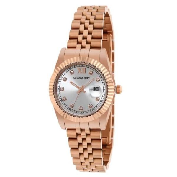D'signer Silver Dial Analog Women Watch - 521RGM.2L