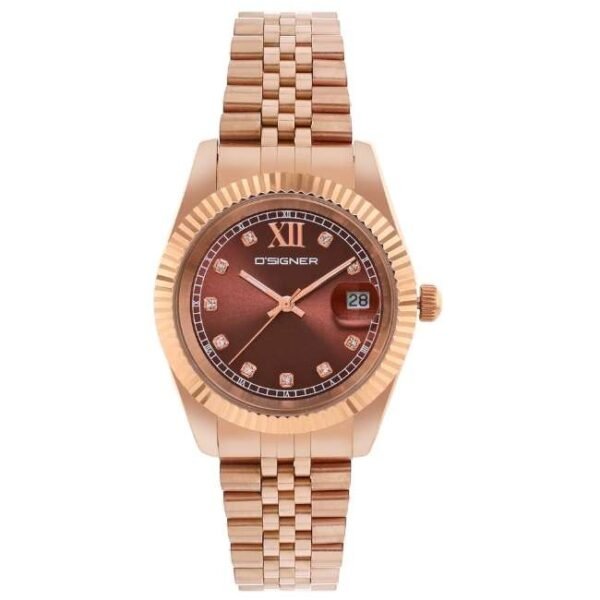 D'signer Brown Dial Analog Men Watch - 521RGM.9G