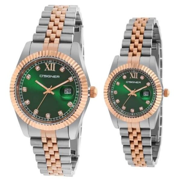 D'signer Green Dial Analog Women Watch - 521RTM.16L
