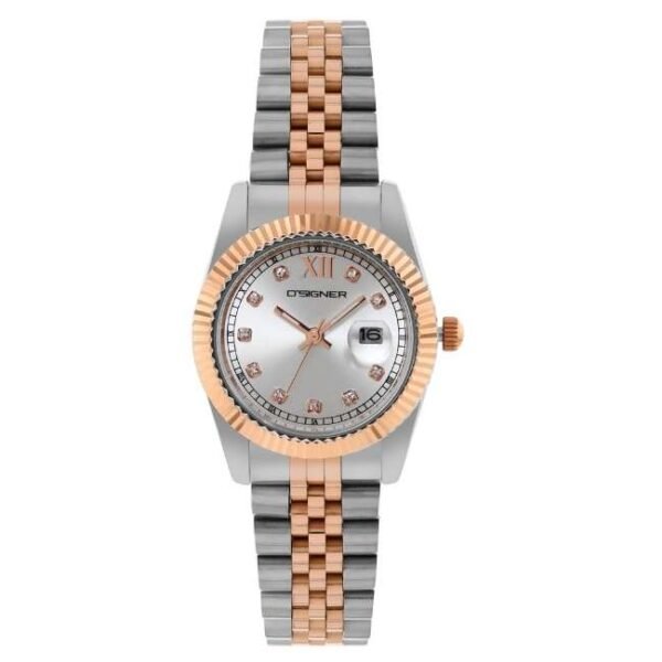 D'signer Silver Dial Analog Women Watch - 521RTM.2L