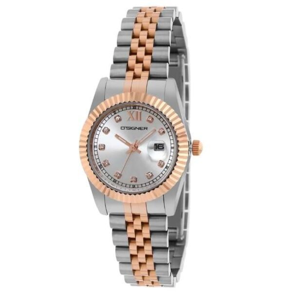 D'signer Silver Dial Analog Women Watch - 521RTM.2L