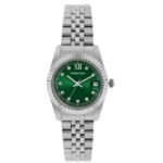 D'signer Green Dial Analog Women Watch - 521SM.16L