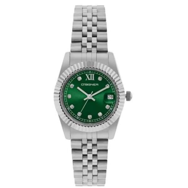 D'signer Green Dial Analog Women Watch - 521SM.16L