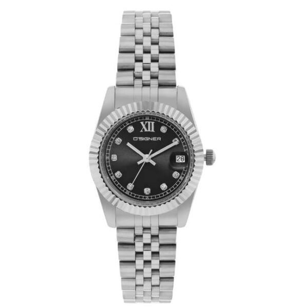 D'signer Black Dial Analog Women Watch - 521SM.3L