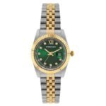 D'signer Green Dial Analog Women Watch - 521TM.16L