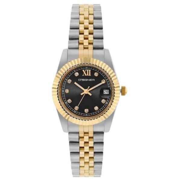 D'signer Black Dial Analog Women Watch - 521TM.3L