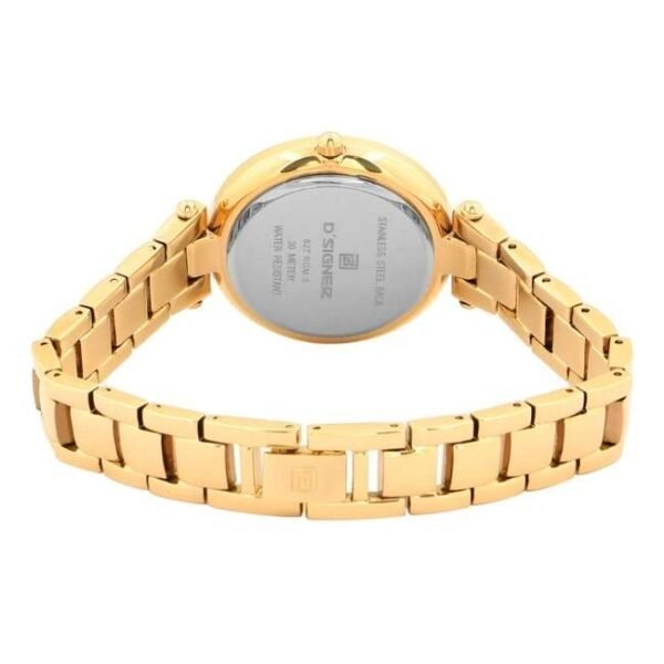 D'signer Analog White Dial Women's Watch 627GM.6L