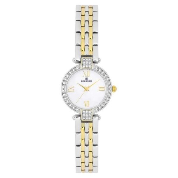 D'signer Analog White Dial Women's Watch 628TM.6L