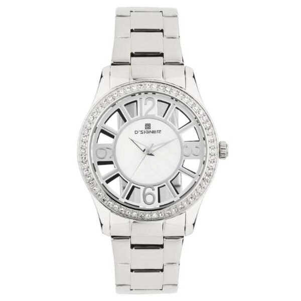 D'signer Analog White Dial Women's Watch 659SM.6L