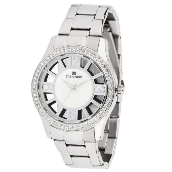 D'signer Analog White Dial Women's Watch 659SM.6L